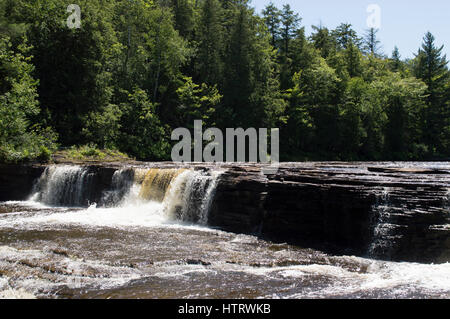 Tahquamenon Falls, Michigan Stockfoto