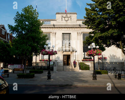 Europa, Großbritannien, England, London, Islington Town Hall Stockfoto