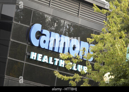 Kanonen-Health-Club Stockfoto