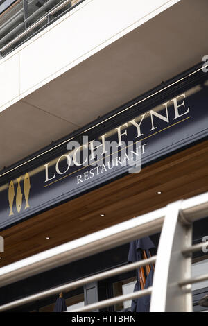 Loch Fyne restaurant Stockfoto