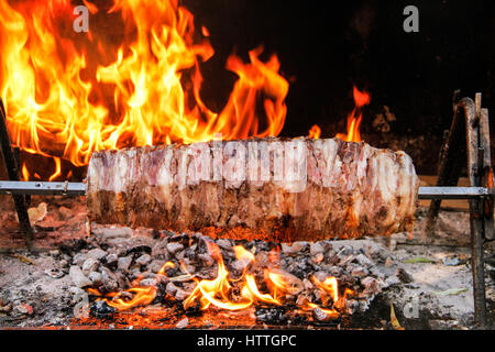 Traditionelle türkische Küche Döner. Stockfoto