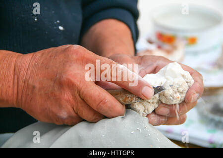 Pfeife aus meerschaum Stockfoto