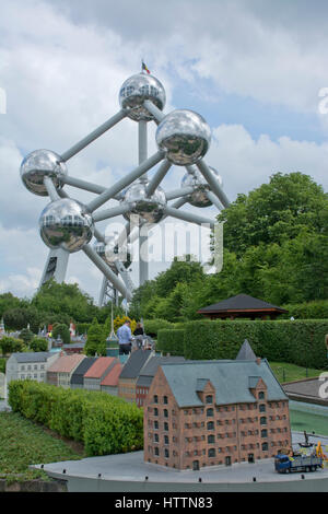 Atomium, Brüssel, Belgien Stockfoto