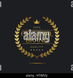 Original Marken-Ikone Stock Vektor