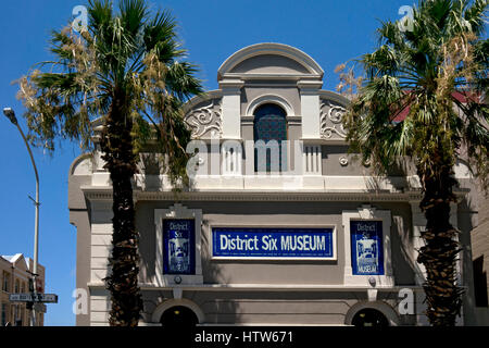 District six Museum, Kapstadt, Südafrika Stockfoto