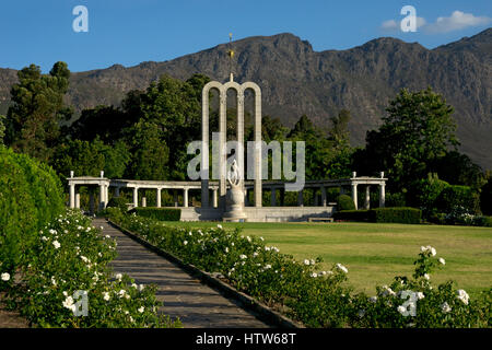 Hugenotten-Denkmal, Franschhoek, Westkap, Südafrika Stockfoto