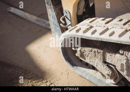 Caterpillar Track Bulldozer Stockfoto