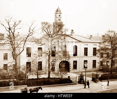 White Linen Hall, Belfast, Irland - viktorianischen Zeit Stockfoto