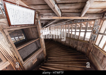 Sazaedo, Aizuwakamatsu Stadt Fukushima Präfektur, Japan Stockfoto