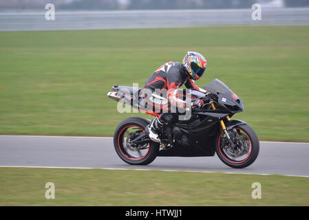 Keine Grenzen Motorrad Track Days Stockfoto