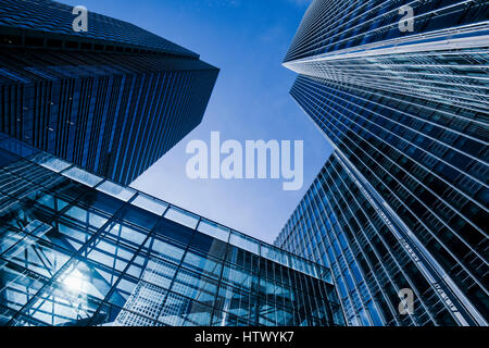 Moderne Wolkenkratzer Stockfoto