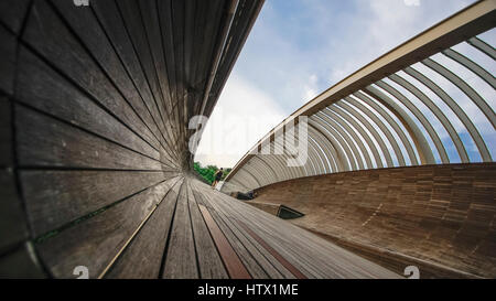 Henderson-Wellen-Brücke Stockfoto