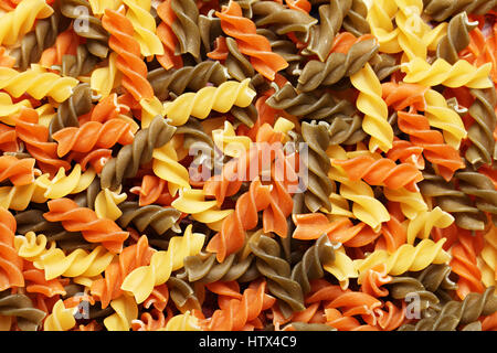 Magier der italienische Pasta Hintergrundtextur. Stockfoto