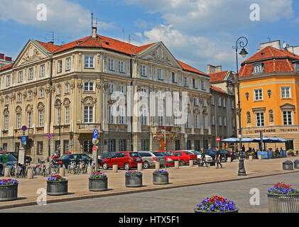 Instytut Wymiaru Sprawiedliwości, Pałac Wesslów, Krakowskie Przedmieście, Warschau, Polen Stockfoto