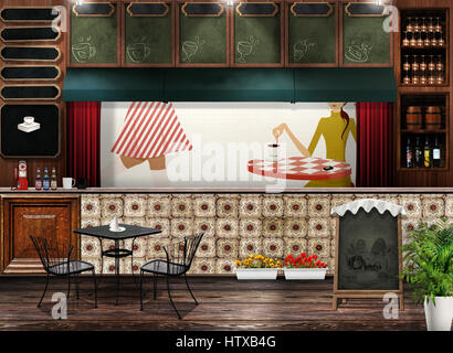 Living Montage Stockfoto