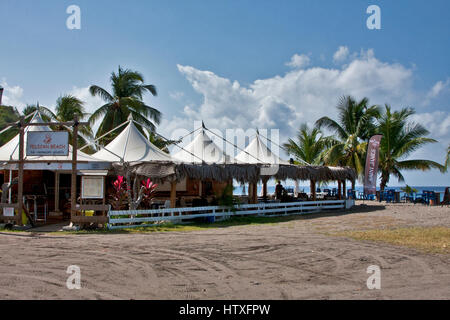 Martinique, Martinique, Le Carbet, Badeort und Fischerhafen, Ostküste in der Nähe von St-Pierre, Stockfoto