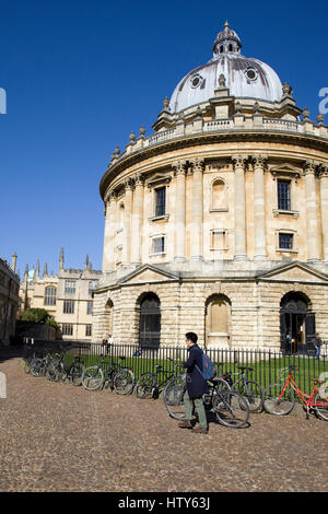 Radcliffe Kamera. Universität Oxford, England Stockfoto