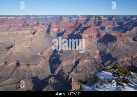 Aus Pima Point, South Rim, Grand Canyon National Park, UNESCO World Heritage Site, Arizona, USA Stockfoto