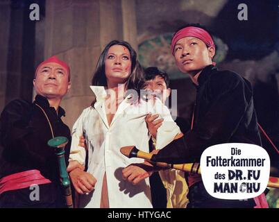 Die Burg von Fu Manchu, aka: sterben Folterkammer des Dr. Fu Manchu, Deutschland/Spanien/Italien 1968, Regie: Jess Franco, Monia: Rosalba Neri Stockfoto