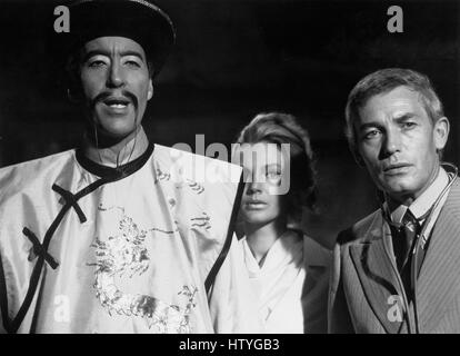 Die Burg von Fu Manchu, aka: sterben Folterkammer des Dr. Fu Manchu, Deutschland/Spanien/Italien 1968, Regie: Jess Franco, Monia: Christopher Lee, Maria Perschy, Richard Greene Stockfoto