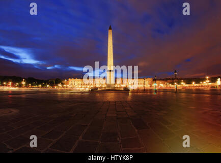 Luxor Obelisk, Place De La Concorde, Paris, Frankreich Stockfoto