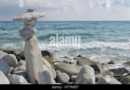 Die Schönheit der Natur in perfekter balance Stockfoto