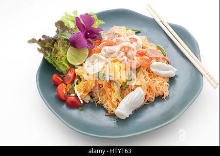 Gerichte der thailändischen Cousins im Restaurant Stockfoto