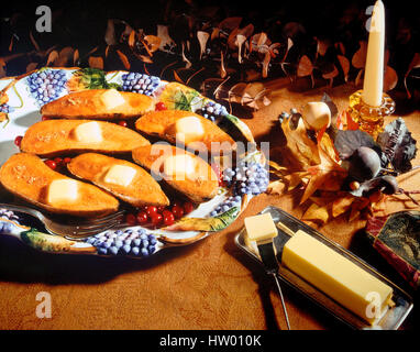 Gebackene Süßkartoffeln Stockfoto