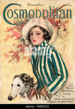 COSMOPOLITAN Magazin November 1917 Stockfoto