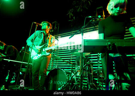 Austin, TX, USA 14. März 2017 Lo Mond führen bei Levi's Outpost bei SXSW 2017 auf 14. März 2017 in Austin, Texas Stockfoto