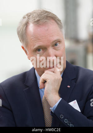 Berlin, Deutschland. 14. März 2017. Alexander Kaczmarek, Berlin state Unternehmensvertreter der Deutschen Bahn AG in Berlin, Deutschland, 14. März 2017. Foto: Soeren Stache/Dpa/Alamy Live News Stockfoto