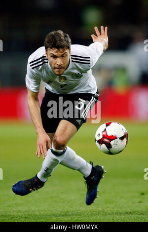 Dortmund, Deutschland. 22. März 2017. Fußball Freundschaftsspiel zwischen Deutschland und England in Dortmund Deutschland am 22. März - 2017 - Jonas HECTOR - GER Credit: Norbert Schmidt/Alamy Live News Stockfoto