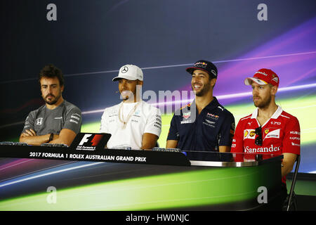 Melbourne, Australien. 23. März 2017. Motorsport: FIA Formel 1 World Championship 2017, Grand Prix von Australien, Credit: Dpa/Alamy Live-Nachrichten Stockfoto