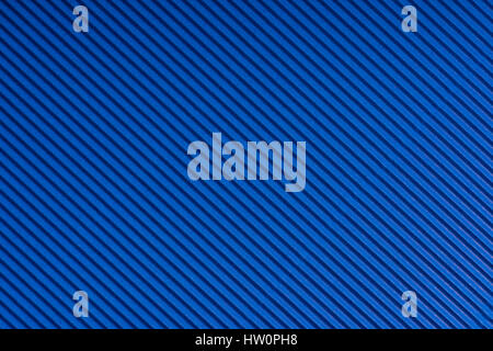Gestreift blau geprägtem Papier. Farbiges Papier. Livid Textur Hintergrund Stockfoto