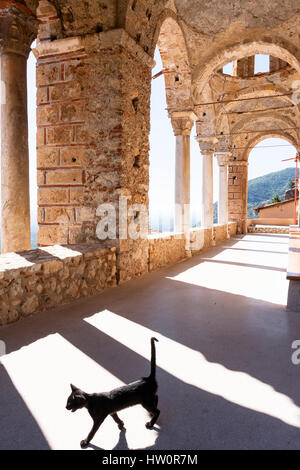 Mystras, Peloponnes, Griechenland Stockfoto