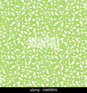 Nahtlose Blumenmuster. Vektor. Blätter. Stock Vektor