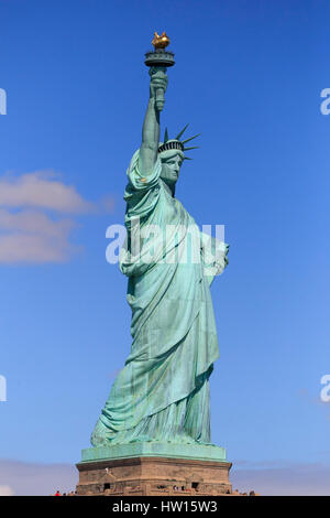 USA, New York, New York City, Statue of Liberty National Monument Stockfoto