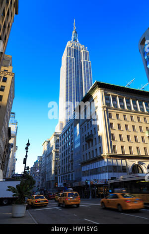 USA, New York, Manhattan, Empire State Building Stockfoto