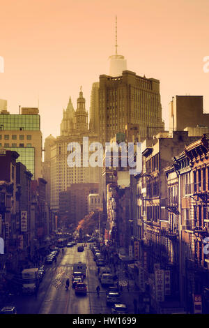 USA, New York, New York City, Manhattan, Chinatown Stockfoto