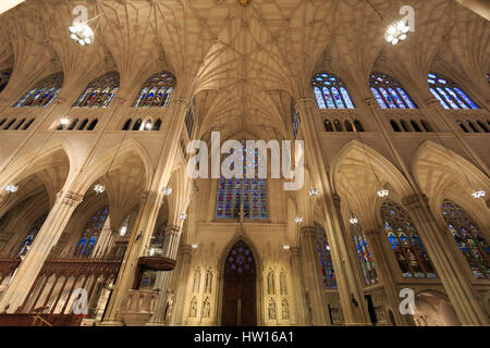 USA, New York, New York City, Manhattan, St. Patricks Kathedrale Stockfoto