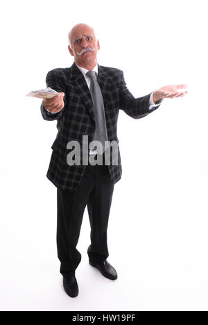 Erwartungsvoll, Erwartungsvoll Stockfoto