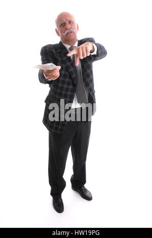 Erwartungsvoll, Erwartungsvoll Stockfoto