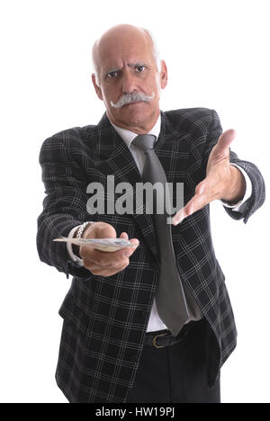 Erwartungsvoll, Erwartungsvoll Stockfoto