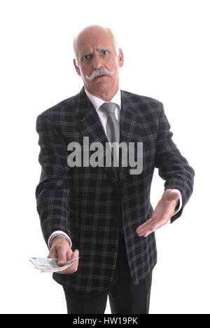 Erwartungsvoll, Erwartungsvoll Stockfoto