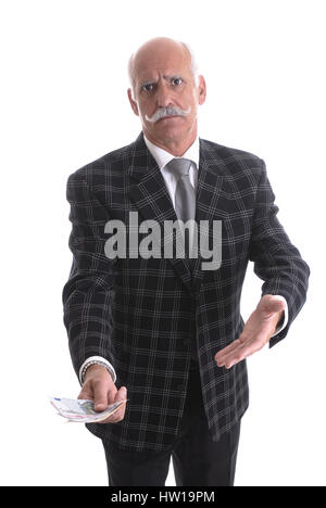 Erwartungsvoll, Erwartungsvoll Stockfoto