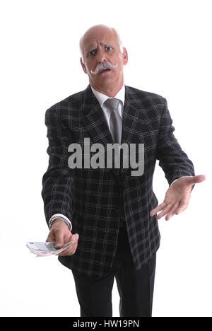 Erwartungsvoll, Erwartungsvoll Stockfoto