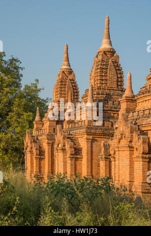 KHE-Min-Kha-Tempel in Bagan, Myanmar Stockfoto