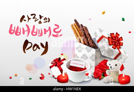 Liebe Hochzeit Stockfoto