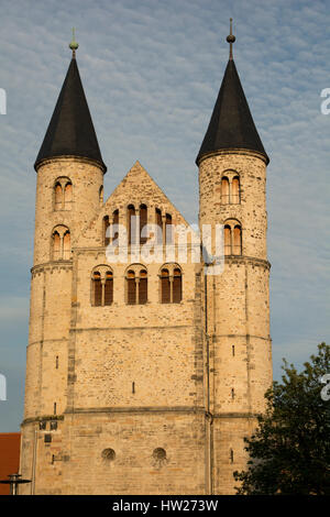 Das Kloster Unser Lieben Frauen fand im Jahr 1015 in Magdeburg. Für sehr lange Jahre war es ein Premonstratensians Abbey.  Das Kloster Unser L Stockfoto