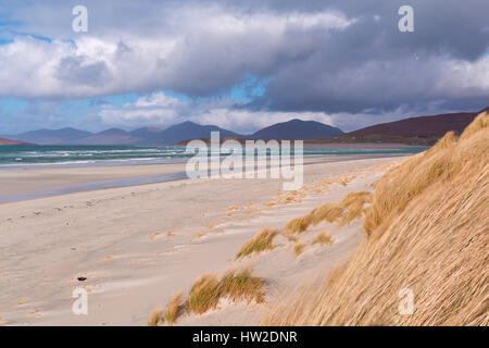 Seilebost Strand, Insel Harris Stockfoto